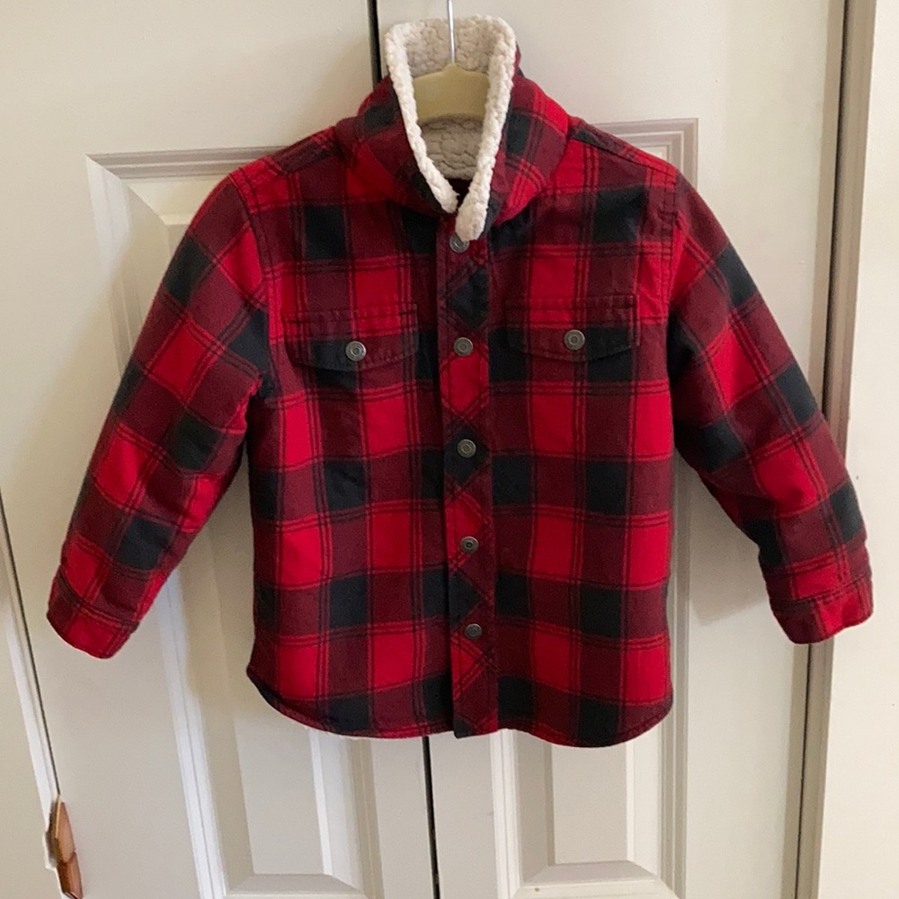 VG Gap Sherpa lined flannel 3yrs